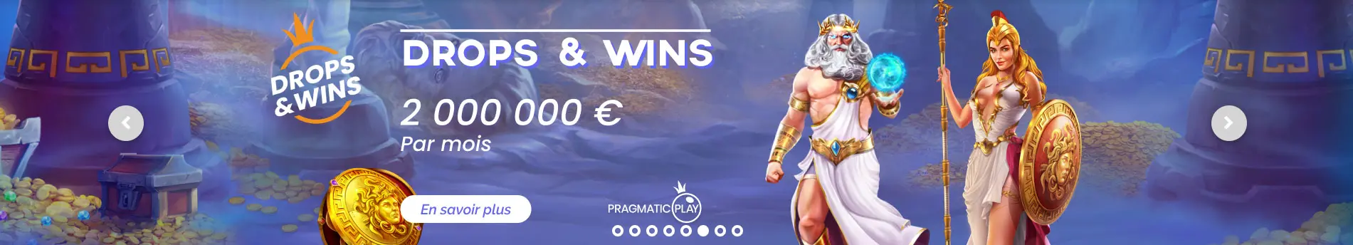 Drop and Wins WINBROKES CASINO