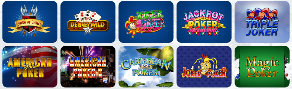 Video Poker WINBROKES CASINO