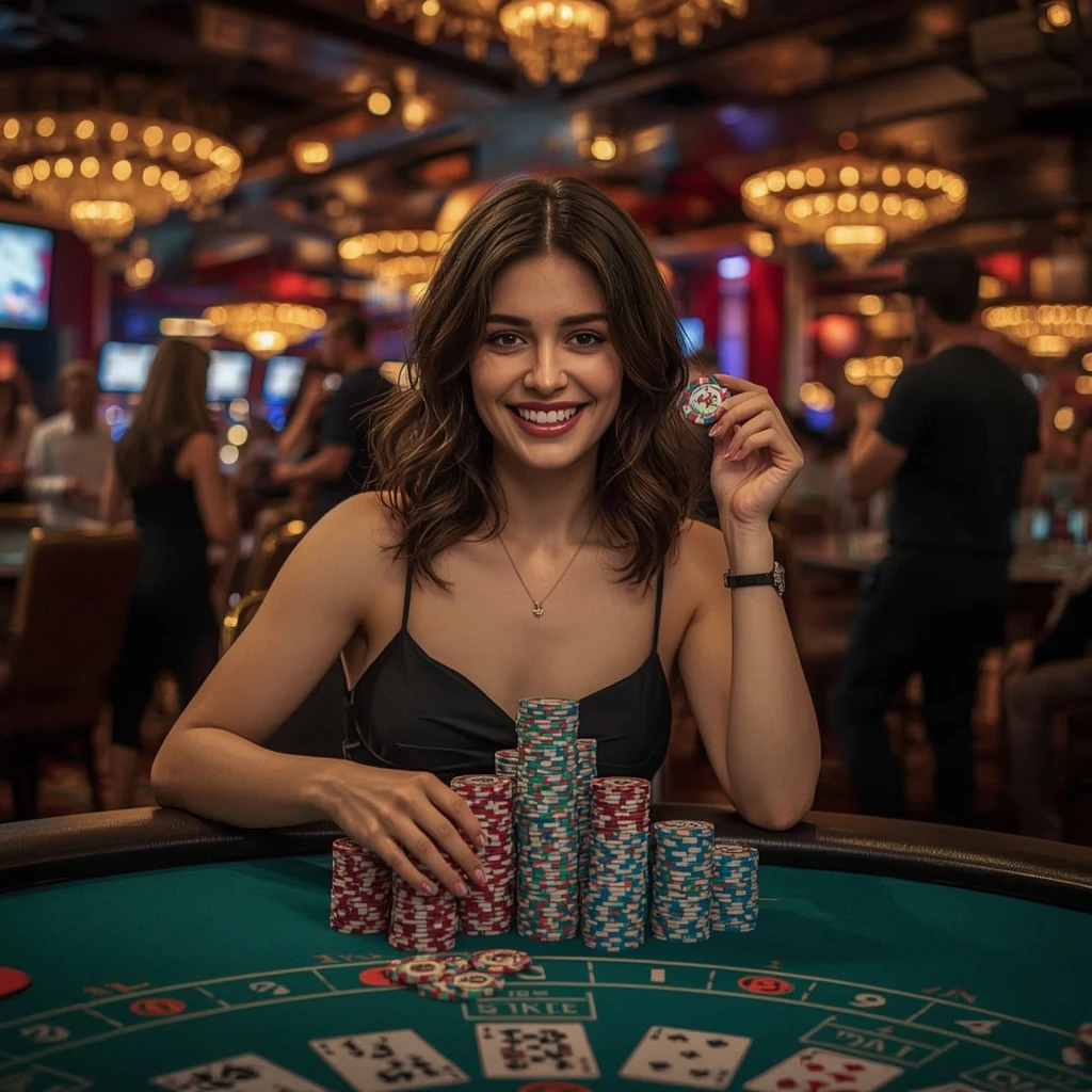 bonus nelle mani di un uomo al casinò WINBROKES CASINO